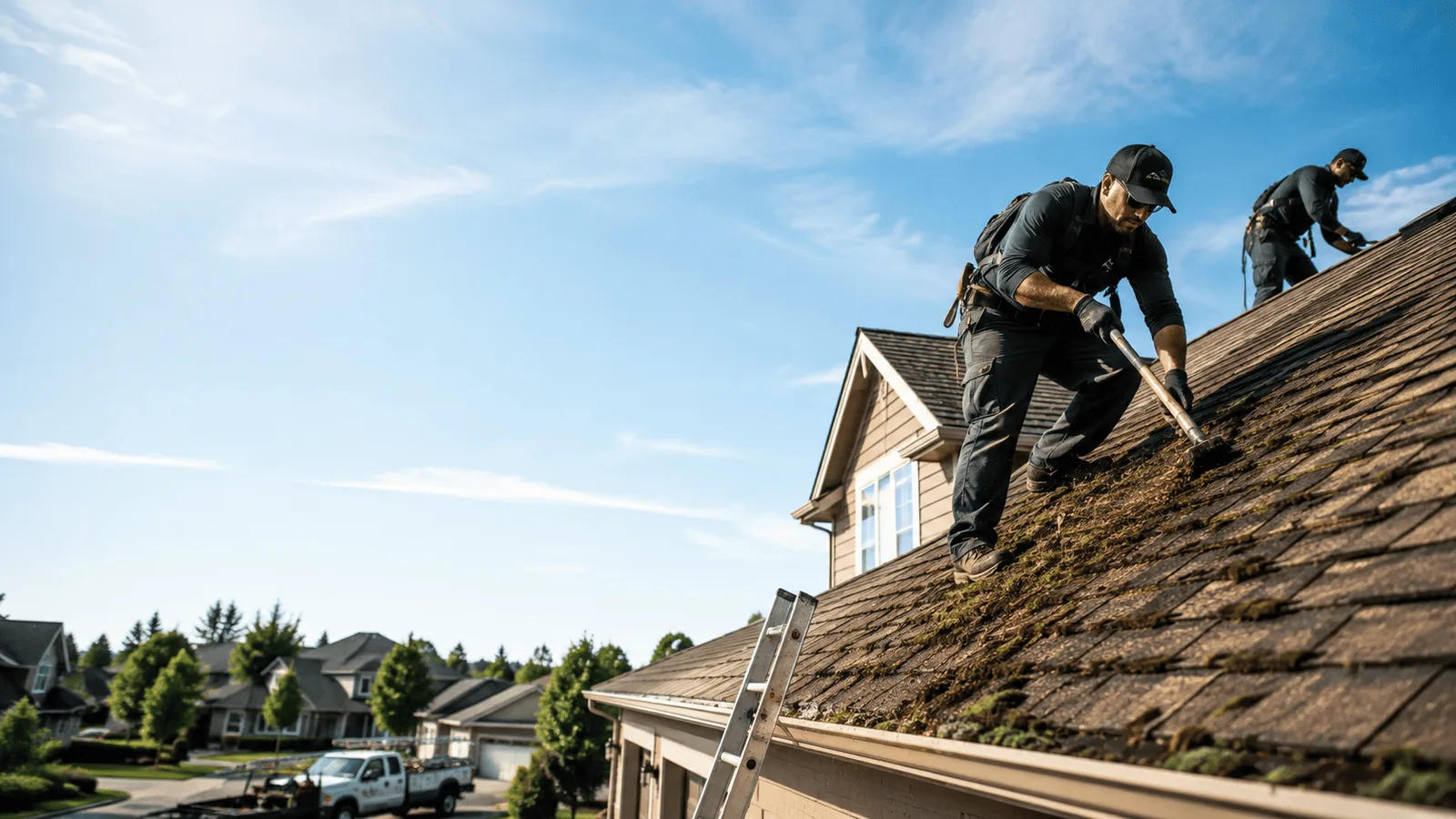 Roof Moss Removal in Mears, MI near me
